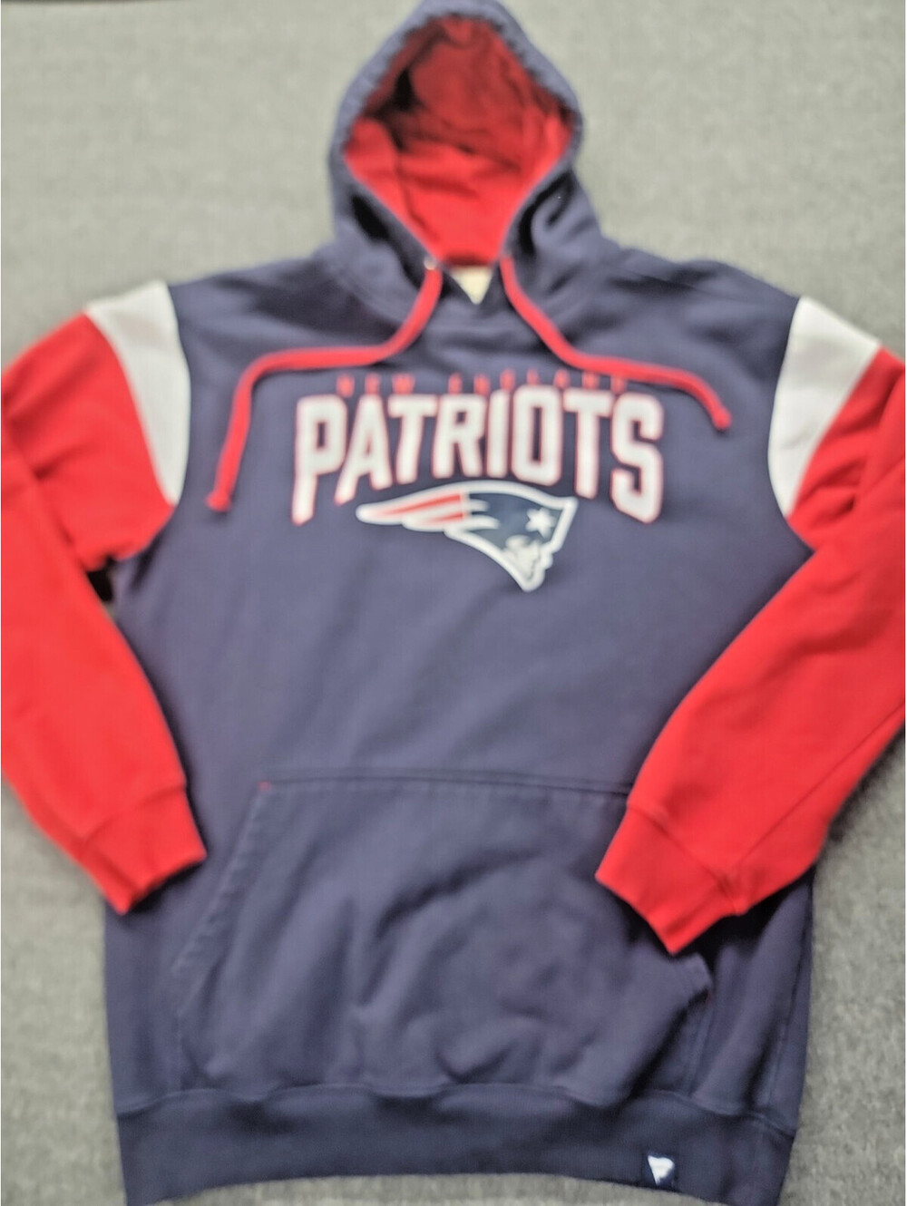 New England Patriots Fanatics XLT Hoodie Sweatshirt